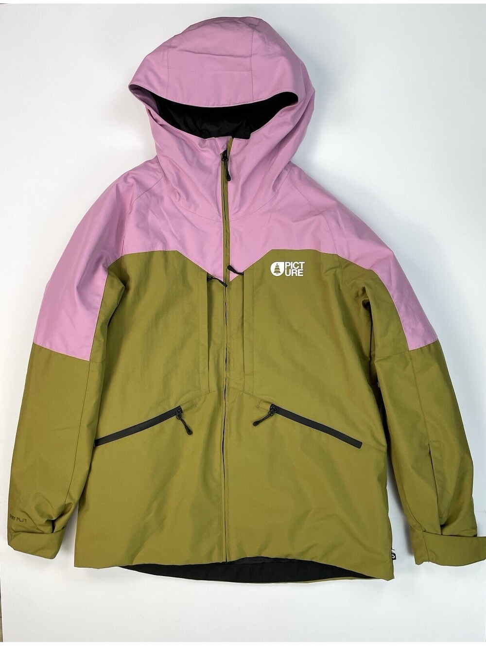 Picture Organic Clothing Sitkah 20k Ski Jacket Women’s Pink Green  XL